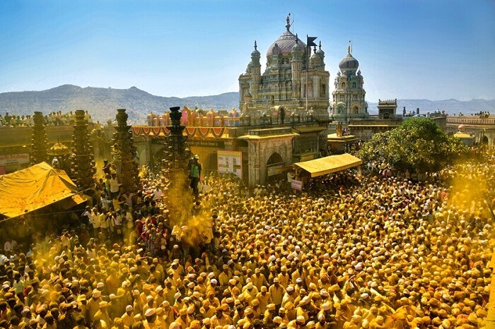 Best Temples to visit in Maharashtra - Jejuri Khandoba Temple, Pune