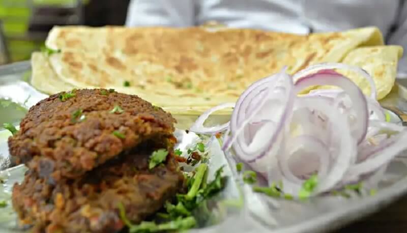 Flavors of Lucknow - Veg Kabab Parantha