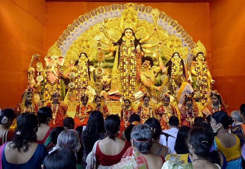 #Bengal’s Durga puja #DurgaPujaMagic #BengaliTradition